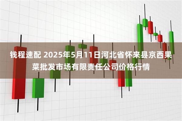 钱程速配 2025年5月11日河北省怀来县京西果菜批发市场有限责任公司价格行情
